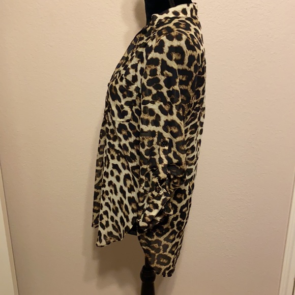 ❤️ 2 for $10 Wishful Park Leopard Prink Top - Picture 3 of 9